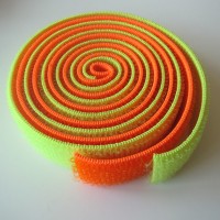 Colorful 100% Nylon Elastic Loop Tape (Finished Product Processing Available)